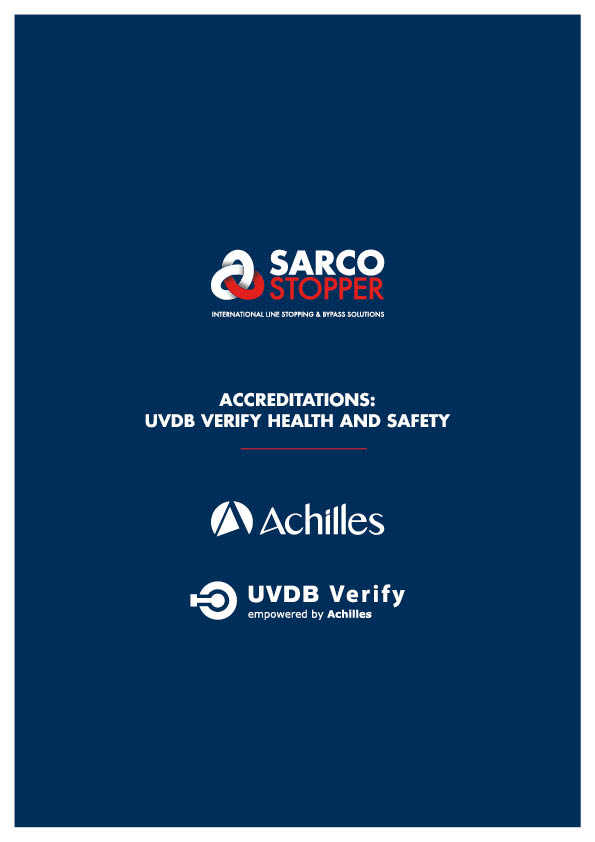 sarco stopper uvdb health and safety
